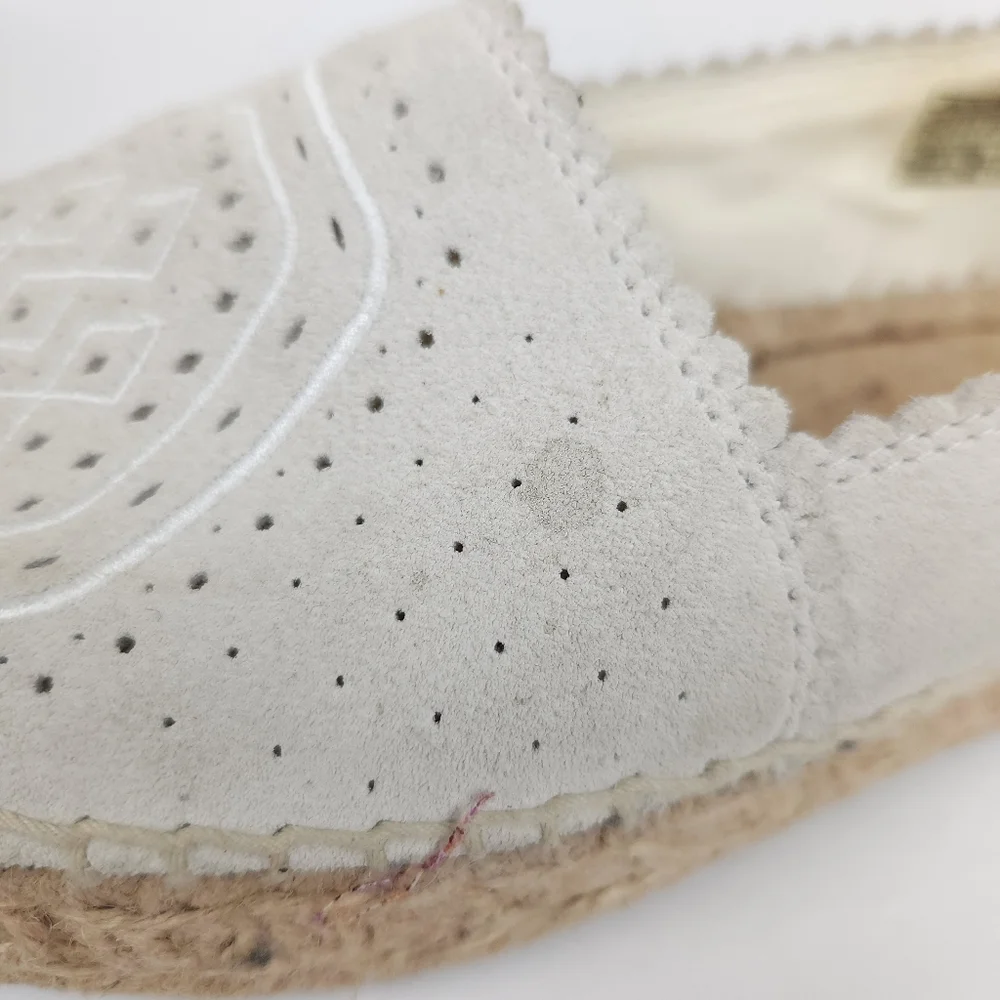 UGG Heidi Perf Suede Espadrilles Slip On